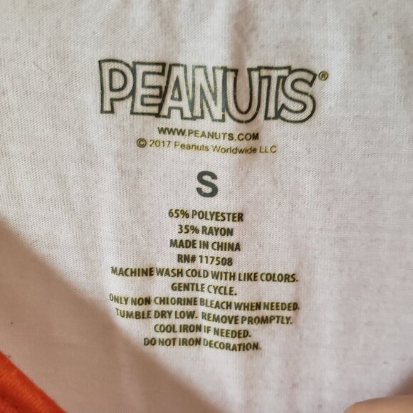 Trick Or Treat Squad Peanuts Halloween baseball tee - Picture 4 of 7